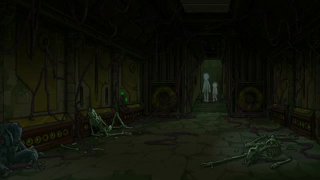 Прорикая над гнездом рикушки