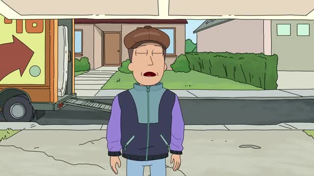 Рикман с камнем